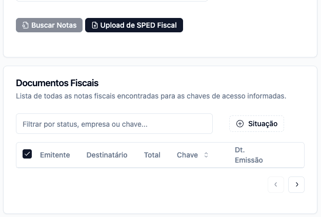 Upload SPED Fiscal
